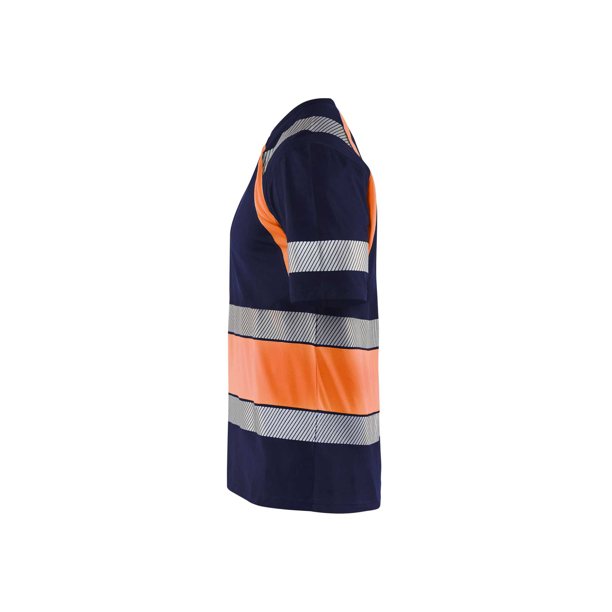 BLAKLADER 34211030 Hi Vis T shirt Hi Vis Reflective Short Sleeve Work T-Shirt MEN - 100% Cotton